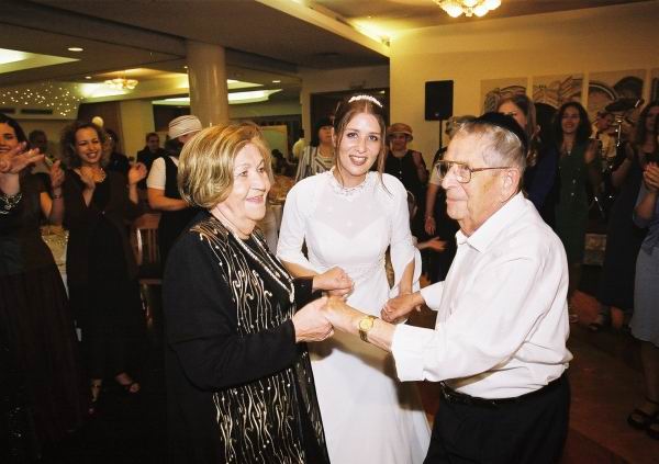 Edith with Grandfather and Grandmother