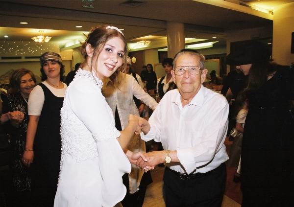 Edith with Grandfather