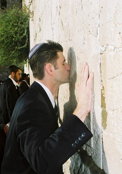 Naftali at the Western-Wall